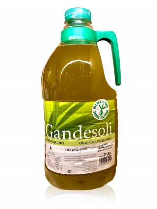 Huile d'Olive Extra Vierge Arbequina première pression 2 Litres